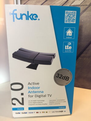 Anténa Funke Home 2.0, filter LTE, 14dB