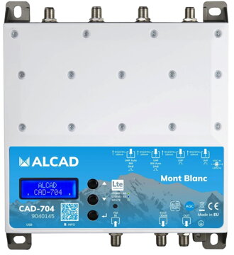 CAD-704 digitálny programovateľný zosilňovač Mont Blanc, LTE