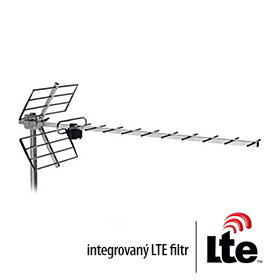 Anténa  ALCAD BU-117 UHF, kanál 21-48, LTE700