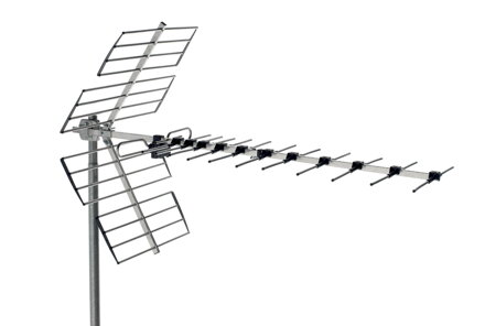 Anténa ALCAD BU-457 anténa UHF, kanál 21-48, G = 14 dBd, LTE 700