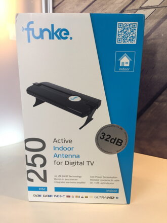 Anténa Funke DSC250, filter LTE, 14dB