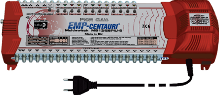 Multiprepínač EMP Centauri 3 družice + TV, 26 výstupov