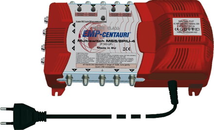 Multiprepínač EMP Centauri 1 družica + TV, 8 výstupov