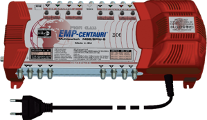Multiprepínač EMP Centauri 2 družice + TV, 8 výstupov