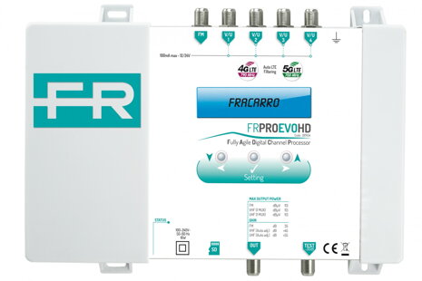 Fracarro FRPRO EVO HD měnič+ zesilovač 