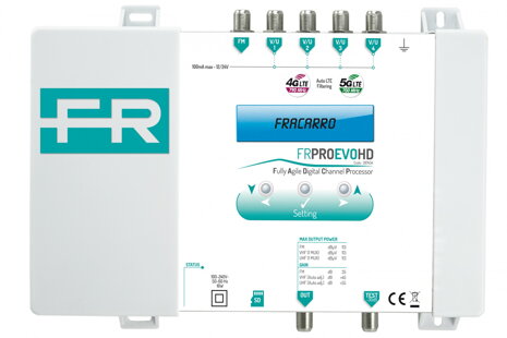 Fracarro FRPRO EVO HD měnič+ zesilovač